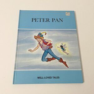 Vtg Peter Pan Well Loved Tales Peter Haddock Book